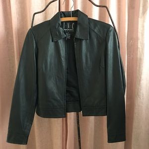 International Concepts Petite Leather Jacket